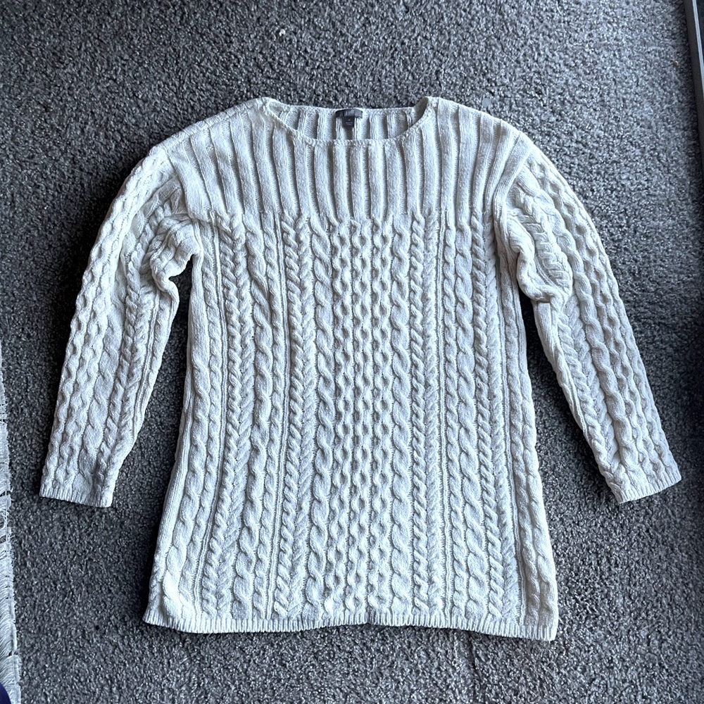 JJill Sweater white size M